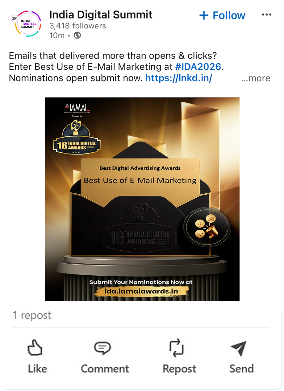 linkdin-4 india digital summit 2025